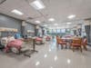 Nursing classroom labs were overhauled as part of the renovations. 