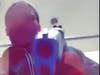 The Snapchat video shows one of the teens pointing his gun at the video camera in the Publix bathroom. 