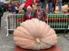 Bob and Jo Liggett​ of Circleville pose with their pumpkin.