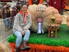 Bella Liggett came in second place with her 1,130.5-pound pumpkin. 