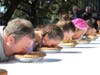 Other activities include a pie-eating contest. 