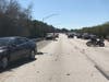 A motorcyclist is in critical condition following a crash Thursday on northbound Interstate 275. 