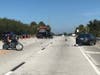 A motorcyclist is in critical condition following a crash Thursday on northbound Interstate 275. 