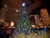 Mayor Jane Castor officially ushered in the holiday season with the lighting of the Christmas tree at Curtis Hixon Waterfront Park Friday night.