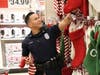On Tuesday, Clearwater Police officers exchanged their cruisers for shopping carts to purchase toys and other gifts for needy children this holiday season. 