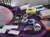 Items recovered included tablets, an iphone battery case, credit cards, an Amazon Echo Dot, an Amazon Fire HD10, Beats headphones and a fluffy pink pillow.