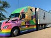 Be on the lookout for the Rainbow Rider, which will be making appearances at events throughout the year. 