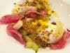The menu features the fine components and fresh flavor combinations that have become Chef Jeannie Pierola's trademark.