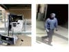 Surveillance cameras captured a photo of a masked man at the Pilot Bank explosion Dec. 22.