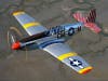 The P-51 Mustang "Toulouse Nuts" fighter was the first intercept fighter that had the long-range capability to protect Allied bombers all the way to a target and back. 