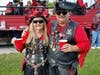 Lisa Esposito and her fiance, Scott Strange, have been active members of Ye Notorious Krewe of the Peg Leg Pirates for 11 years. 