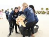 The Clearwater Marine Aquarium celebrated its first sea turtle release of the year. 