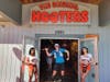 Before proceeding to Clearwater Beach, Achim Dieterich couldn't resist a pit stop at the Original Hooter's. 