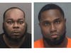 From left, Jarvis Delon West and Dontae Antonio Thomas were charged with aggravated child abuse.