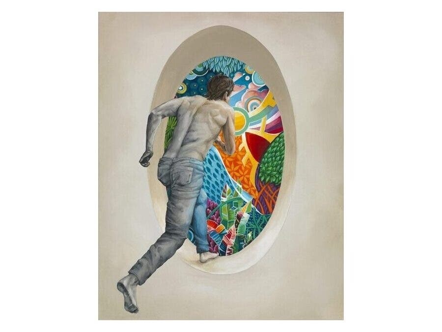 "Head First II" by Tampa-based artist Meagan Farrell Scalise was selected as the official featured art for this year's festival. 