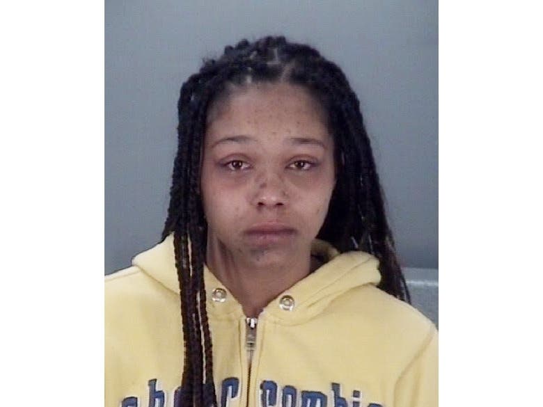 Marena Shadae Outlaw, 28, was charged with child neglect.