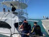 A Coast Guard Station Saint Petersburg law enforcement crew terminate the voyage of a 50-foot uninspected passenger vessel for hire with eight passengers March 9 near Treasure Island.