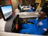 Joseph Bonga of Alonso High School was among the children of Honeywell employees sent to Space Camp.