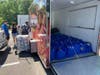 Firefighters Charities of Pasco County​ and the Rotary Club of Wesley Chapel​ put food and supplies together for stay-at-home elderly residents.