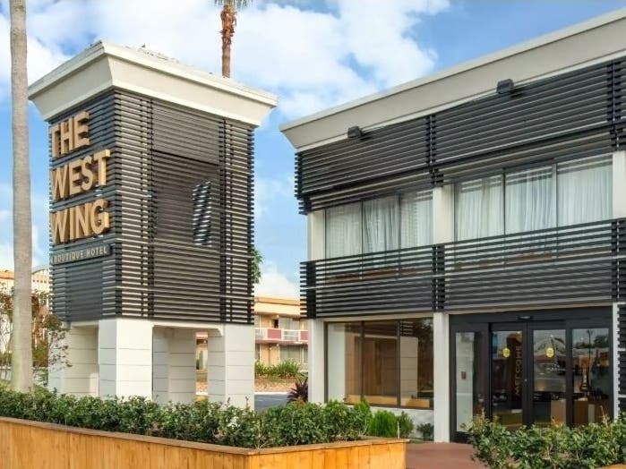 The West Wing is among two hotels being used as isolation and quarantine sites.