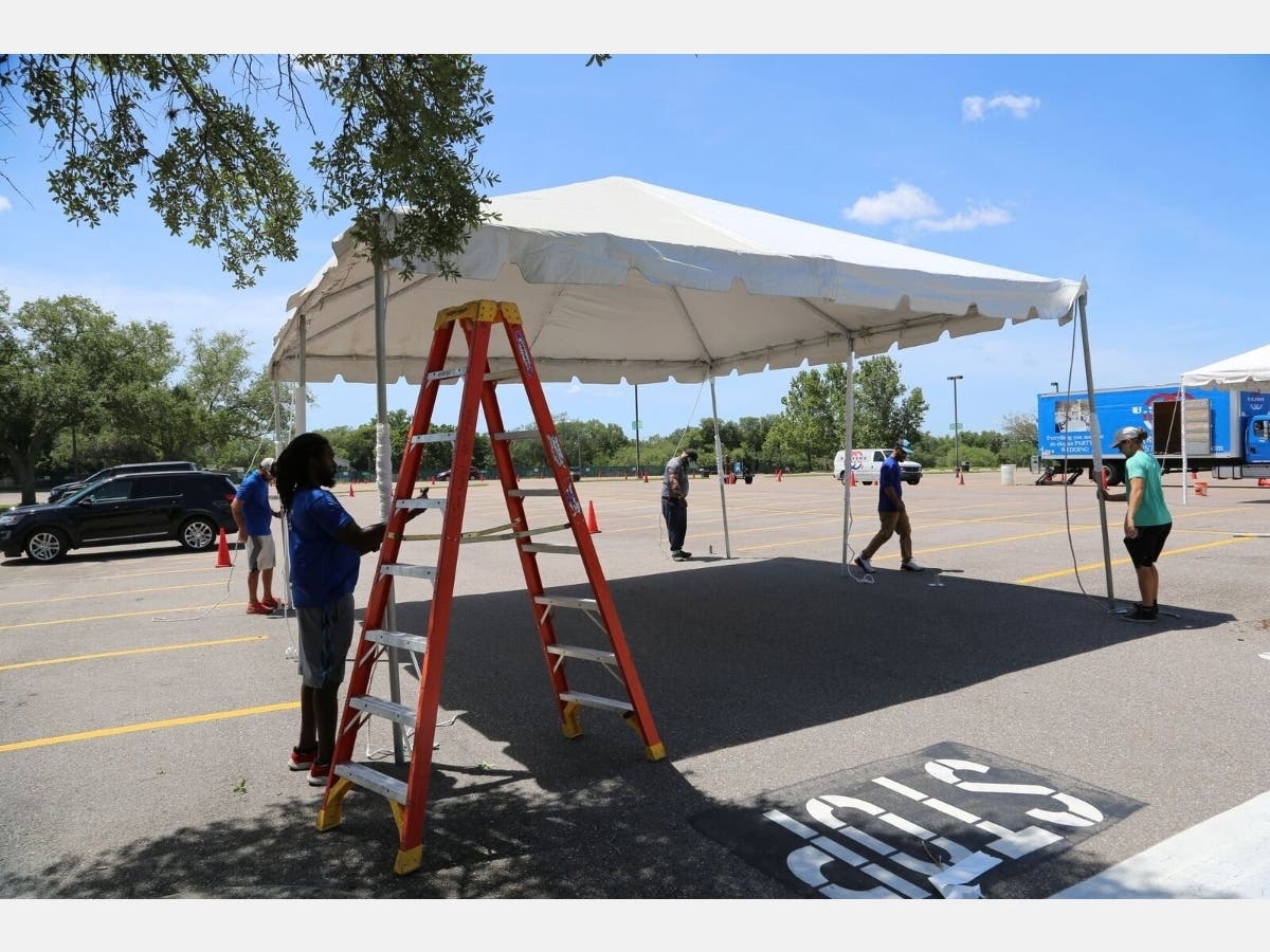 AdventHealth will offer free testing at Adventure Island, across the street from Busch Gardens, beginning Wednesday.