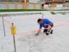 The turtle patrols cordon off nests and post signs warning beach goers to stay away.