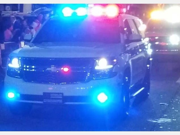 A motorcyclist sustained serious injuries during a three-vehicle crash Friday at the intersection of Park Boulevard and 40th Street.