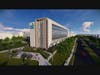A rendering shows how the building will look when it's completed in 2021.
