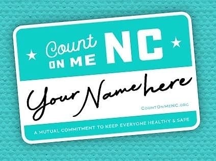 About 3,500 people have taken the "Count on Me NC" training.