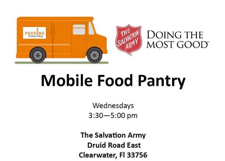 May 27 Salvation Army Mobile Food Pantry Clearwater FL Patch