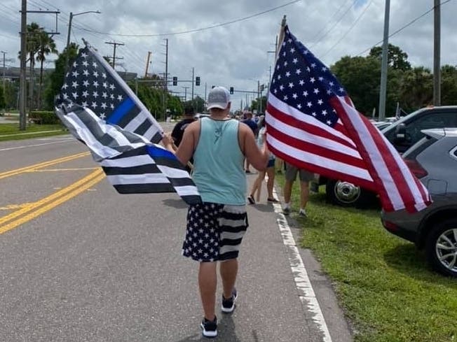 Thousands Support Police At Tampa Back The Blue Rally | Tampa, FL Patch