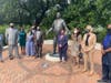 A must-see on the tour was the bronze statue of longtime Tampa civil rights leader Perry Harvey Sr. 