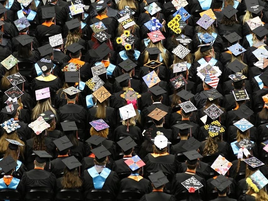 Graduates were honored with a virtual graduation in June on the same date and time that their graduation would have occurred. 