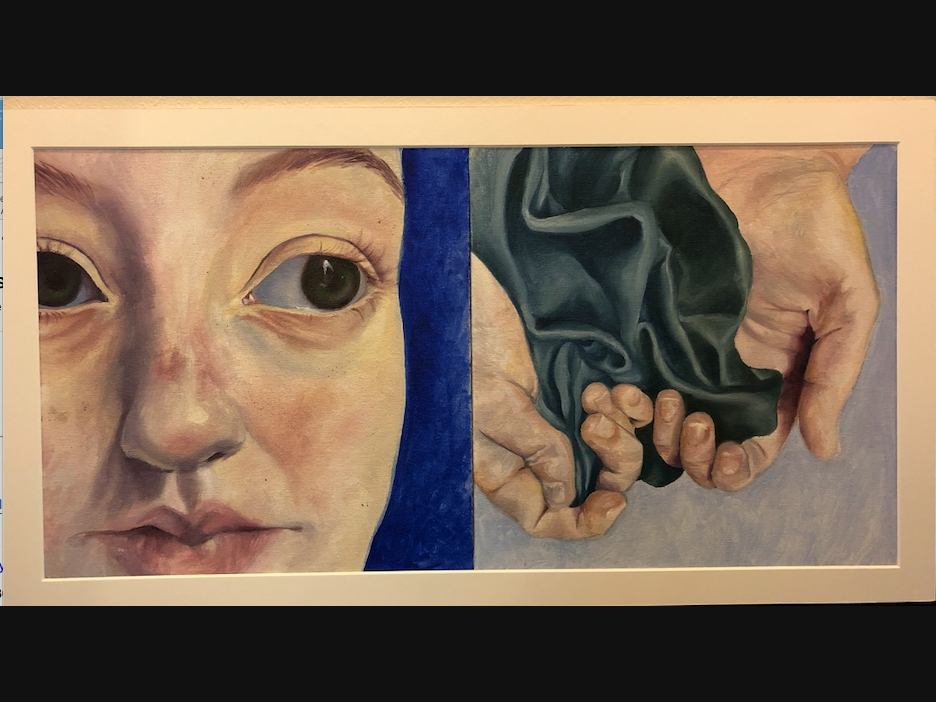 Anna Speer, a junior from Wiregrass Ranch High School, was selected as the 2020 winner of the Congressional Art Competition for her oil painting, "Reflections."