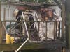 A mobile home caught fire in the 3800 block of Galt Street in New Port Richey. 