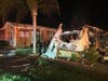 In the early-morning hours, firefighters were also called to the Waters Edge RV Resort in Zephyrhills for a double-wide RV fire. 