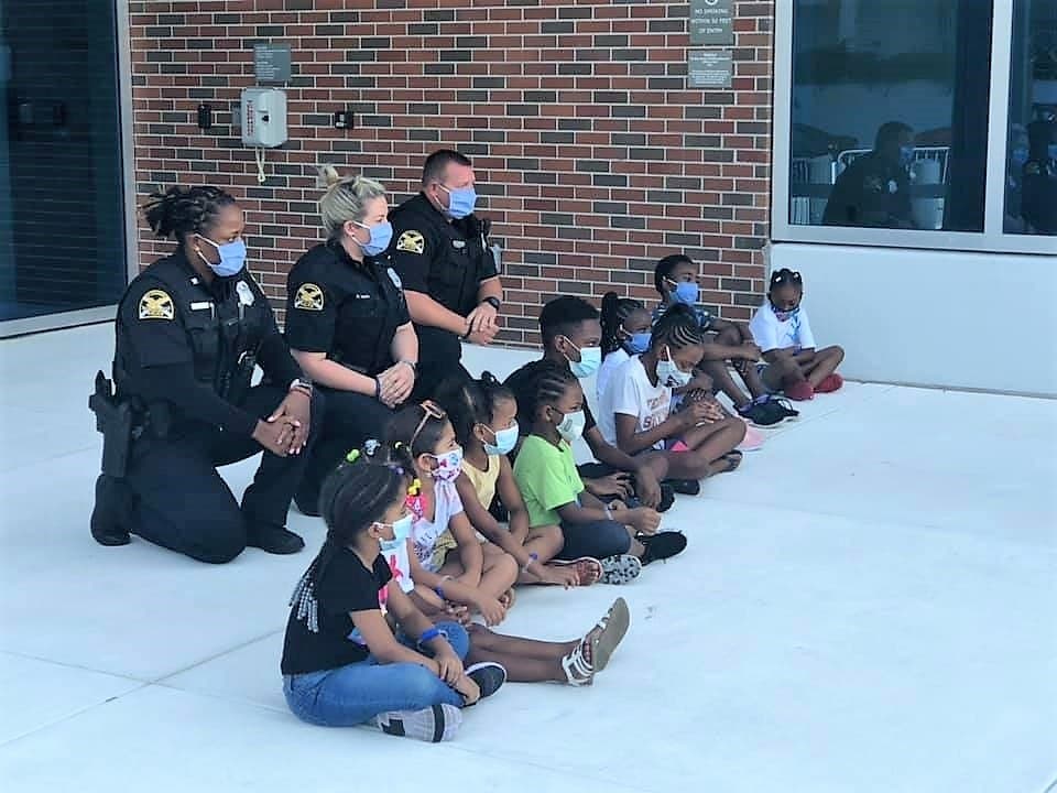 Children with the Early Learning Coalition of Pinellas County visited the St. Petersburg Police Department last week.