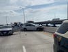 ​One man drowned and another was seriously injured after fleeing from a Florida Highway Patrol trooper and jumping off the Howard Frankland Bridge into Tampa Bay Thursday. 