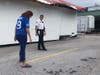 Deputies give Linda Norris a field sobriety test. 