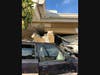 Pasco Fire Rescue was called to the 7700 block of Jasmine Boulevard after an SUV crashed into a home, causing significant damage. 