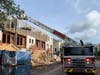 With the assistance of Palm Harbor Fire Rescue and Sunstar ​Paramedics, Tarpon Springs Fire Rescue rescued two construction workers who fell 25 to 30 feet while working on a roof Friday. 