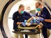 Pistachio gets a CT scan upon her arrival at Brookfield Zoo.