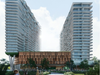 Heron features 420 residences across two towers connected by a rooftop garden and first-floor retail, including a new Greenwise Market by Publix. 