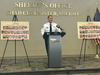 Sheriff Chad Chronister hosts a news conference to discuss the results of the operation.
