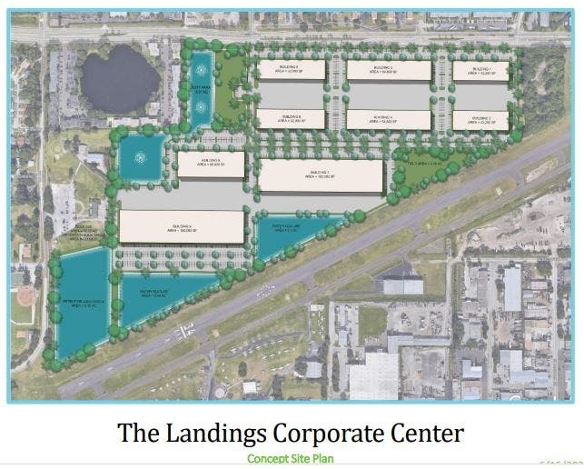 Harrod Properties is proposing medical and light industrial uses. 