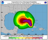 Tropical storm conditions are expected to begin in south Florida and the Florida Keys Sunday afternoon or evening.