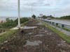 Tropical Storm Eta's impact could still be seen in the tons of debris the storm deposited on local roads, trails and beaches. 