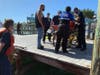 The Coast Guard medevaced a 40-year-old woman after a fall on a 32-foot passenger boat nine miles off Egmont Key Friday.