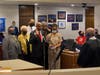 The newly elected members were sworn into office following a summer in which the school board grappled with the impact of the coronavirus.