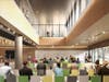 Fleischman Garcia Architects said the design is intended to reflect the collaborative mission of the new college. 